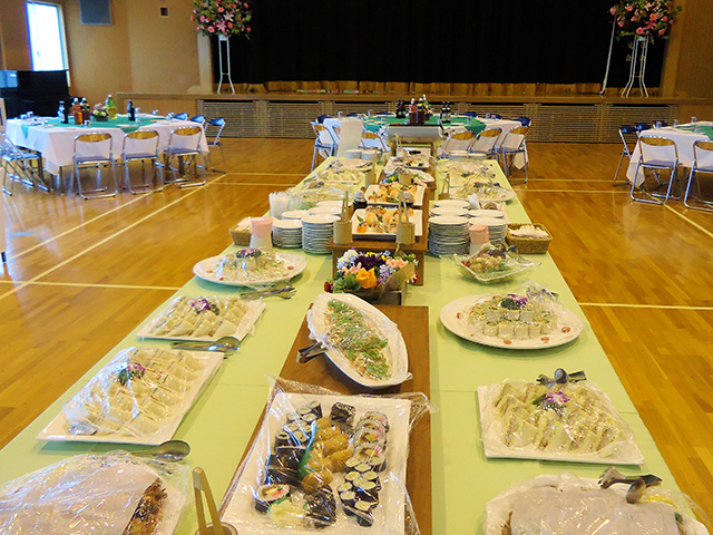 出張ケータリング同窓会・クラス会パーティープラン #2